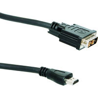Icidu HDMI To DVI-D Audio / Video Cable, 5m (V-707455)